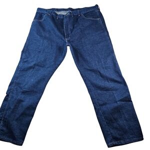 Wrangler Denim Jeans Mens 44x29 Blue Regular Fit Cotton Casual Pants